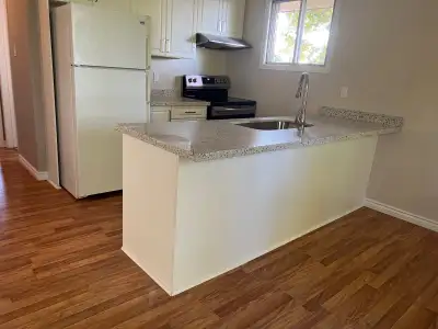 Renovated 2 BDRM Apartment , Quiet large 6 plex minutes to 401