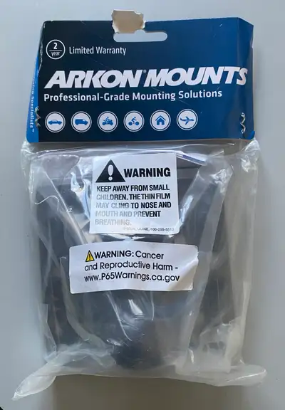 Brand new Arkon mounts ball pattern. Selling for $30.00
