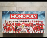 Power Rangers Monopoly Board Game 20th Anniversary Edition