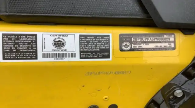 2023 BLK & YLW SKI-DOO RENEGADE 850R X - E-TEC $11,888.00 FIRM! in Snowmobiles in City of Toronto - Image 11