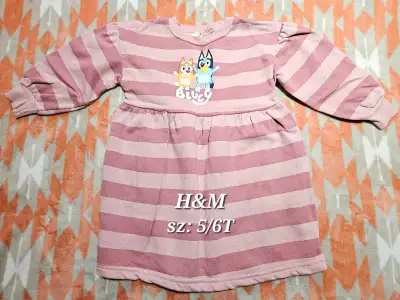H&M bluey dress 5/6T, View more