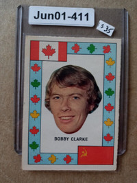 1972-73 OPC O-Pee-Chee Team Canada Russia Bobby Clarke flyers