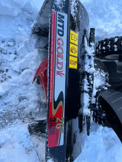 souffleuse MTD gold 26’’, View more