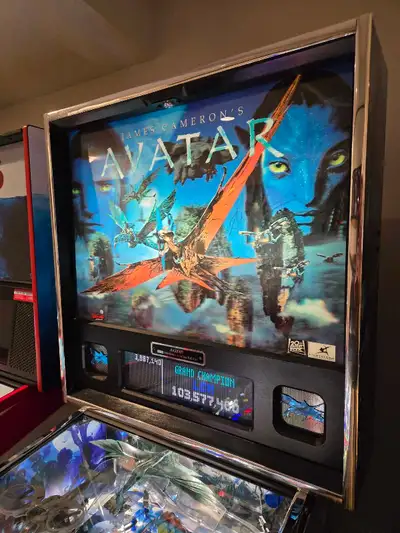 Stern Avatar LE number 221/250 very few made. Quite minty condition, playfield has no wear, the Quar...