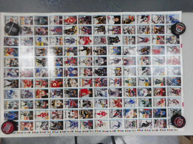 O-PEE-CHEE 1992-93 PANNEAU, PANEL NON COUPÉ SET COMPLET in Arts & Collectibles in Thetford Mines - Image 7