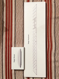 Apple Magic Keyboard and Magic Mouse. New and sealed