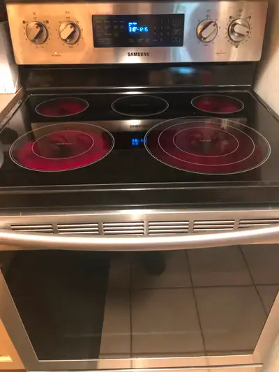 SOLD!! Samsung Stainless Steel Electric Stove, View more