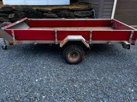 Scott galvanized tilt bed trailer 5x10