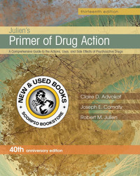 Juliens Primer Of Drug Action 13E Advokat 9781464111716