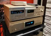 Sony CD Player CDP-XA5ES Cassette Player TC-KA3ES 3Head