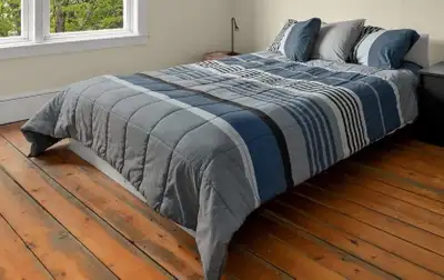 Queen bed without mattress, View more