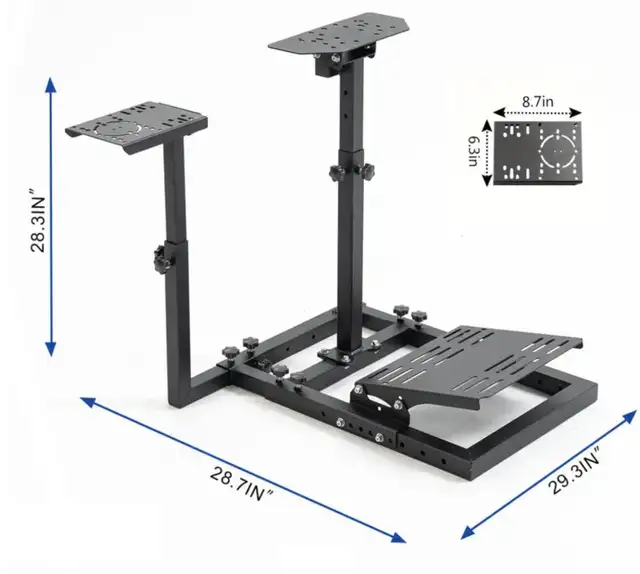 Adjustable Gaming Cockpit Stand Compatible with most Devices63008307187075123