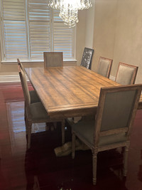 Restoration Hardware Table and Chairs