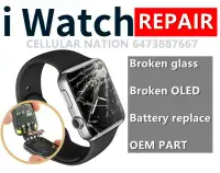 ⭐SAME DAY Apple Watch repair⭐Series 1-8, broken screen/battery