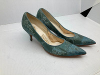 Chaussures souliers talons aiguilles retro 1950 gr. 38 1/2