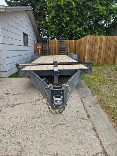 24foot flatdeck trailer