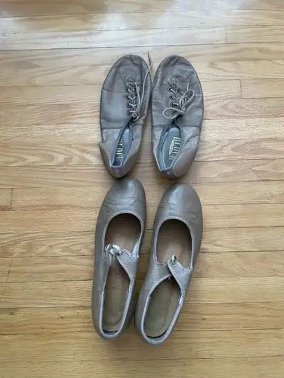 Girls jazz and tap shoes, View more