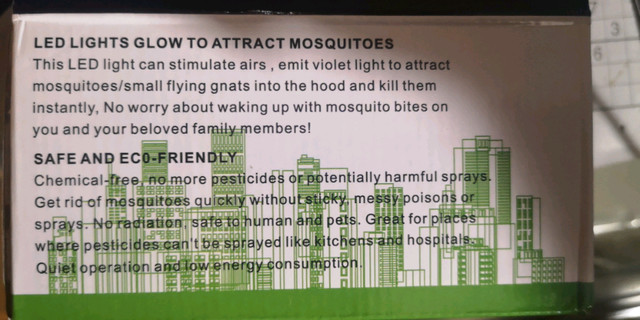 Mosquito killer in Outdoor Lighting in Hamilton - Image 2