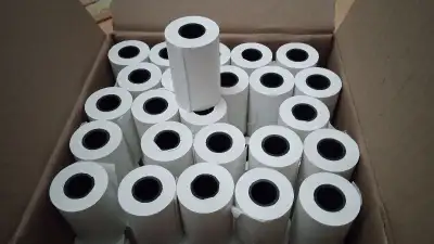 x50 Rouleaux de papier thermique pour caisse 2-1/4"x50' Iconex, View more