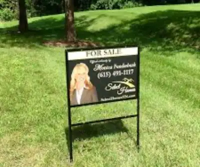 (London) Metal Sign Frame Installation, View more