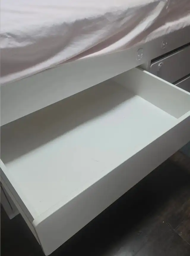 IKEA SLÄKT Twin Bed Frame w/+4 Storage in Beds & Mattresses in Kitchener / Waterloo - Image 5