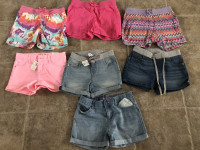 Girls size 10 shorts Justice and Childrens place