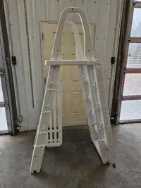 Outdoor Pool - A-Frame Ladder