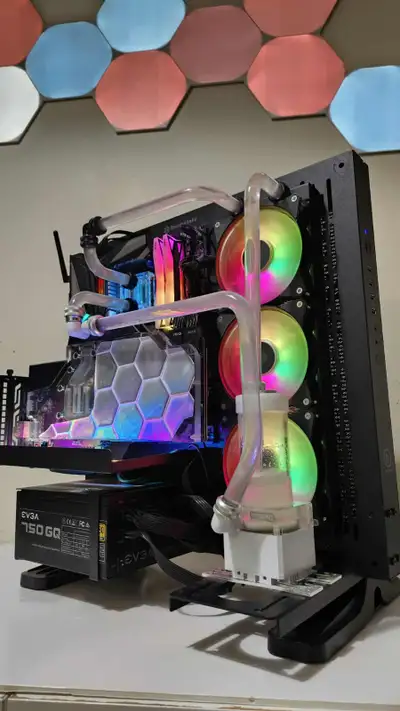 Water cooling gaming PC | i9 9900K + RTX 2080 Super, View more