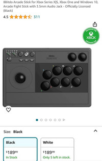 8Bitdo Arcade Stick for Xbox Series X|S, Xbox One and Windows 10