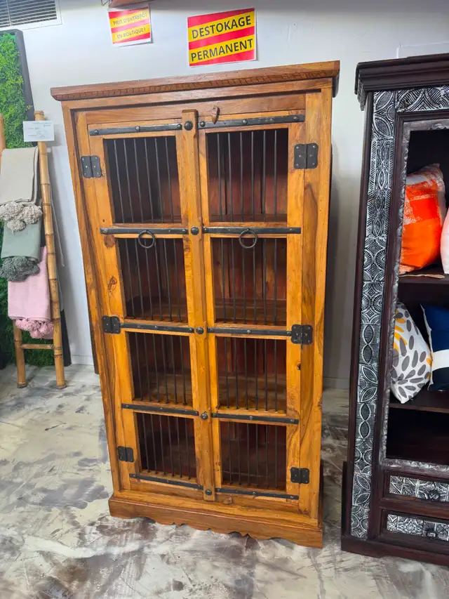✅Armoire en bois de rose, Placard, Bibliothèque Inde, vaisselier in Bookcases & Shelving Units in City of Montréal - Image 5