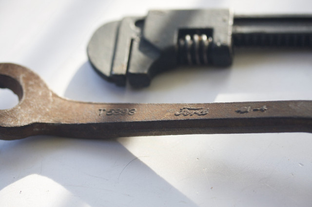 Vintage Ford wrenches - script logo - 2 for $25 in Hand Tools in City of Toronto - Image 3