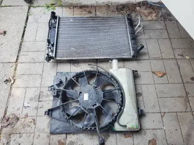 please read full ad description then contact me 2014-2018 kia forte oem radiator + condenser + fan a...