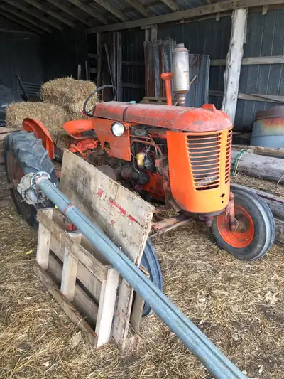 Runs and drives well could use a new back tire and hood has 3 point hitch conversion and newer front...