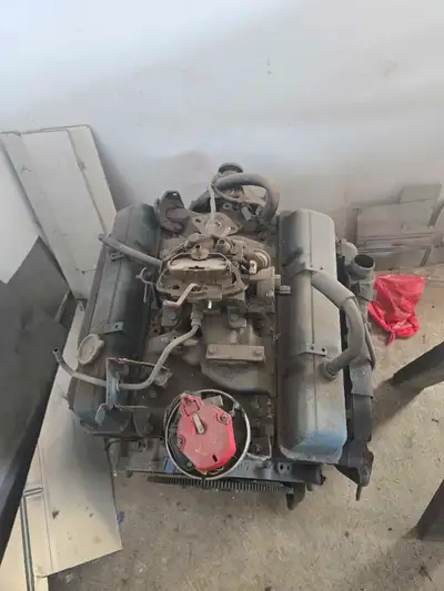 Ran good when pulled Had it in a 55 chev Km unknown it's a 200$ motor Can throw in cap and wires and...