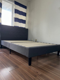 Bed Frame | ZINUS Shalini Upholstered Platform Bed Frame