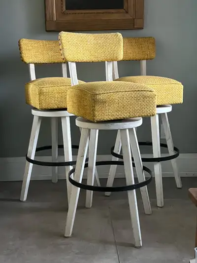$149 each - vintage  MCM counter height stools, View more
