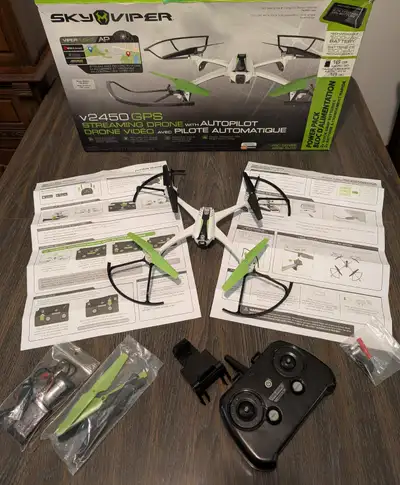 "Streaming Drone with Autopilot". GPS "Stream and Record in Hi-Def" Can't tell you much about it - w...