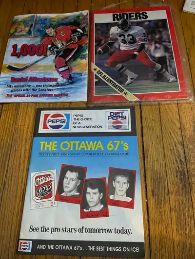 Ottawa team sports historic magazines, View more