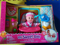 NEW: MY SWEET BABY 4 IN 1 BABY SET