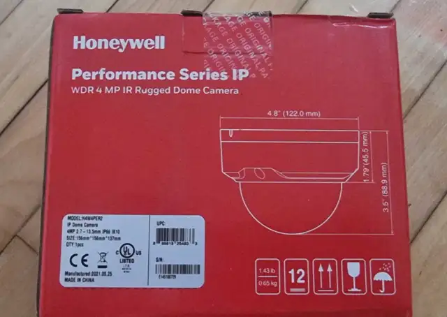 Honeywell Performance Series IP H4W4PER2 Rugged Dome Camera in Security Systems in City of Montréal - Image 4