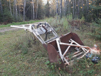 Small tractor loader.