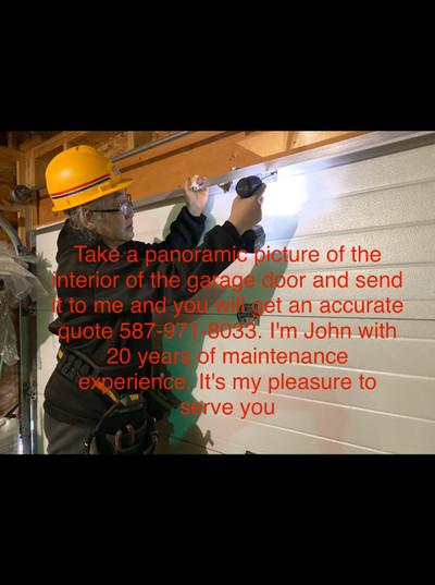  Calgary Garage door Repair . installation  587-971-8033