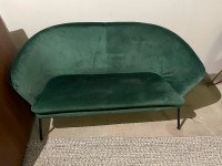 Gorgeous Morden Velour Couch
