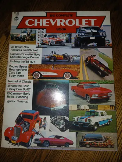 Pick up in Port Hope near 401. 192 pages of great information on so many Chevrolet models, including...