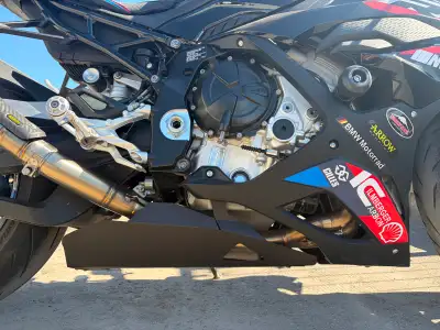 Matte Black Lower Belly Pan / Engine Spoiler for BMW S1000RR, View more