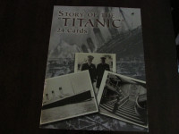 Story of the Titanic post card book