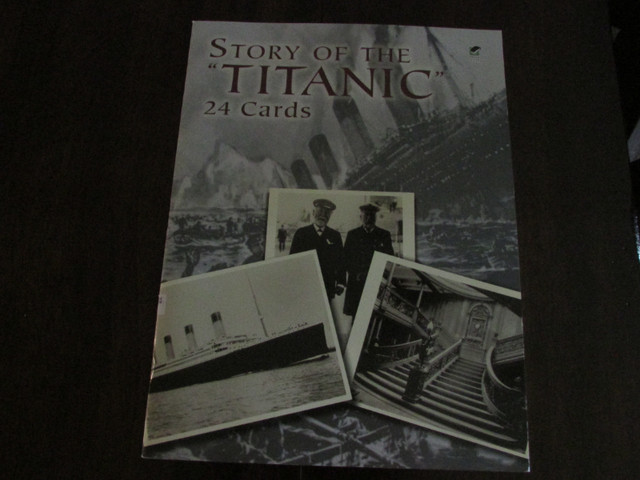 Story of the Titanic post card book in Non-fiction in Peterborough