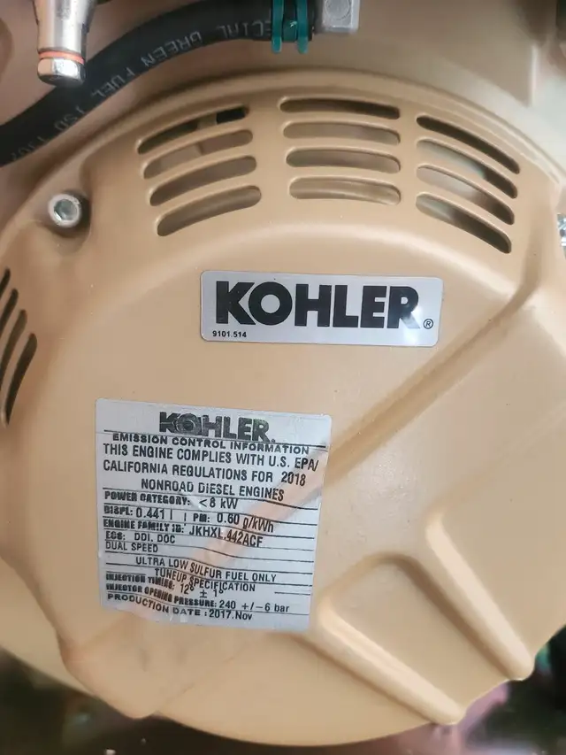New diesel generator for charging batteries62864364668931121