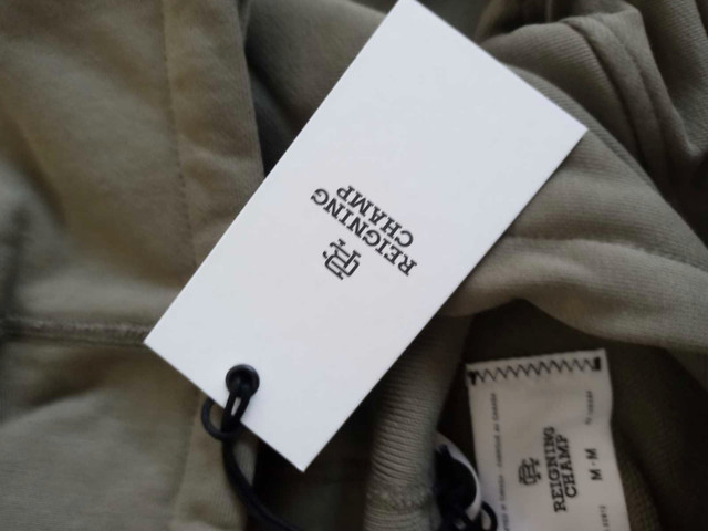 Reigning Champ Midweight Terry Pullover Hoodie, NEW, Size M in Men's in Kingston - Image 4