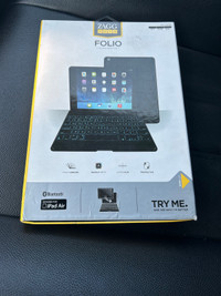 New open box ZAGG Pro Keys Keyboard Case for iPad Air/pro